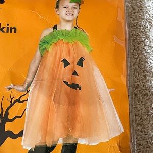 Pumpkin costume. One size fits most. New in package